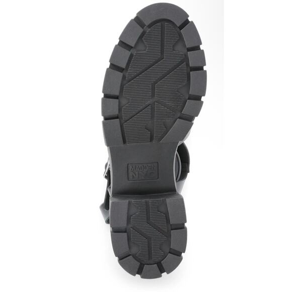 Steve Madden NYC Womens Genesis Fisherman Sandals Size 11 Chunky Heel Black Y2K - Picture 5 of 5